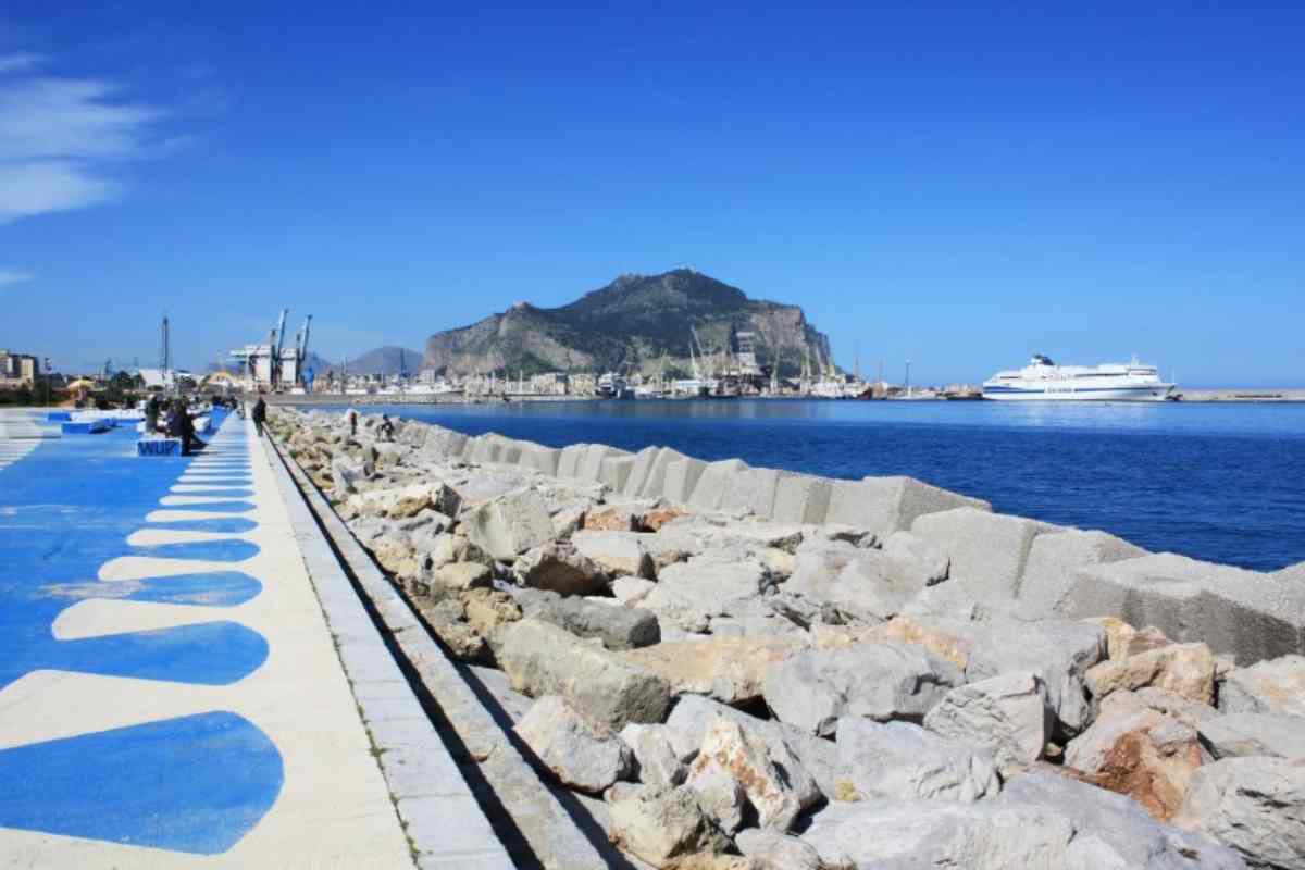 Crociera, porto di Palermo