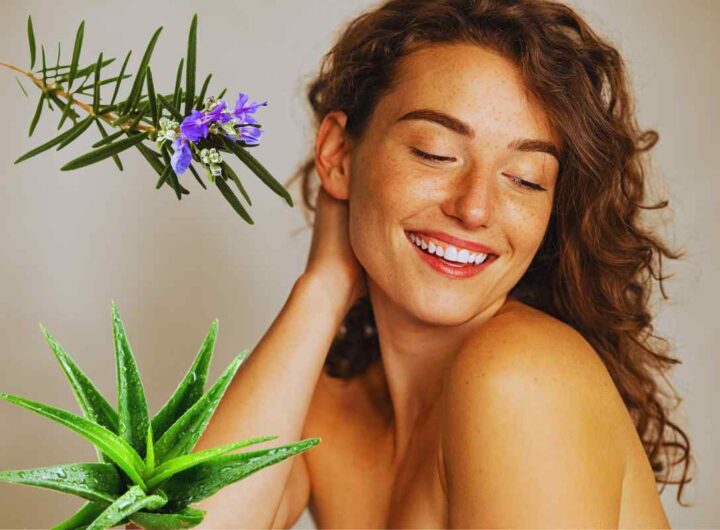 aloe e romsmarino per la bellezza